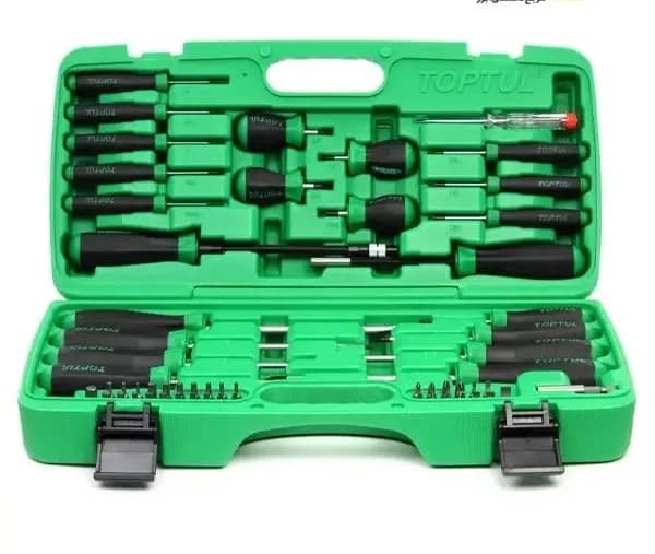 مجموعه پیچ گوشتی 58 عددی تاپ تول مدل GAAI5801 — تصویر ۳