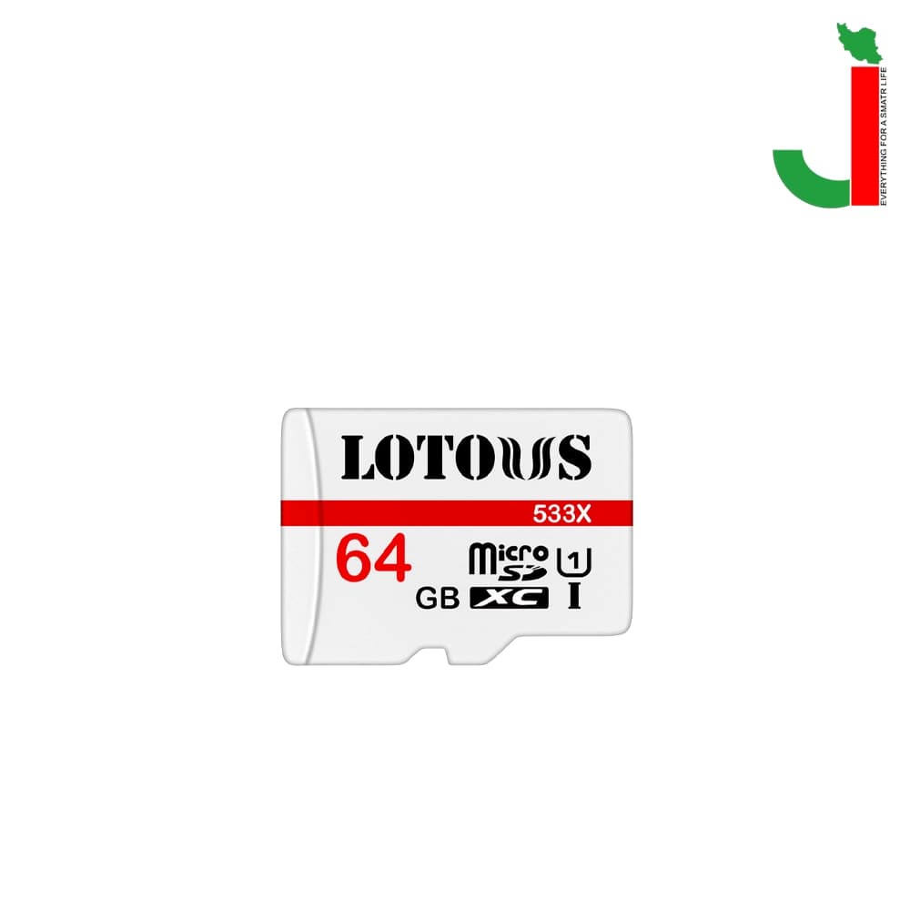 کارت حافظه لوتوس مدل 533X ظرفیت 64 گیگابایت