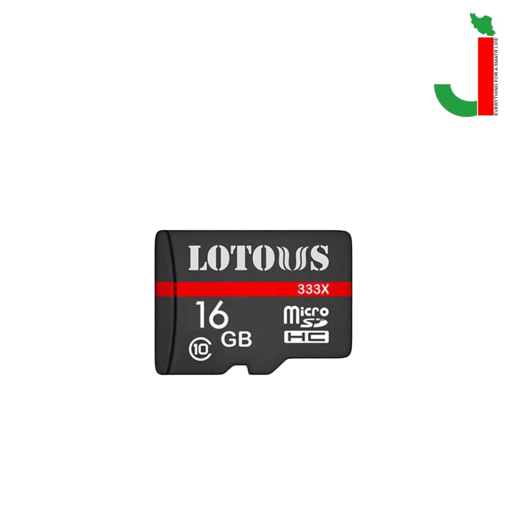 کارت حافظه لوتوس مدل 333X ظرفیت 16 گیگابایت