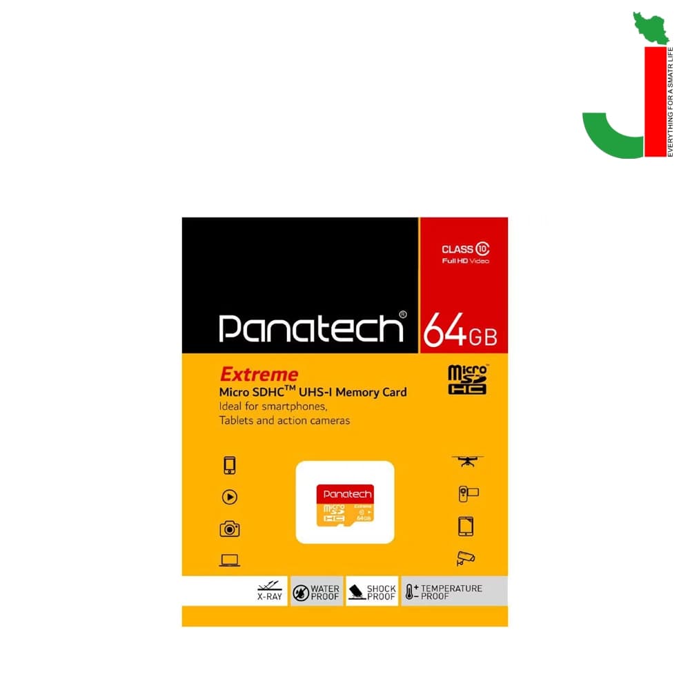 کارت حافظه میکرو پاناتک 64 گیگابایت — تصویر ۲