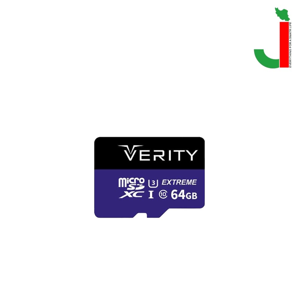 کارت حافظه microSDHC وریتی ظرفیت 64 گیگابایت 80MB/S