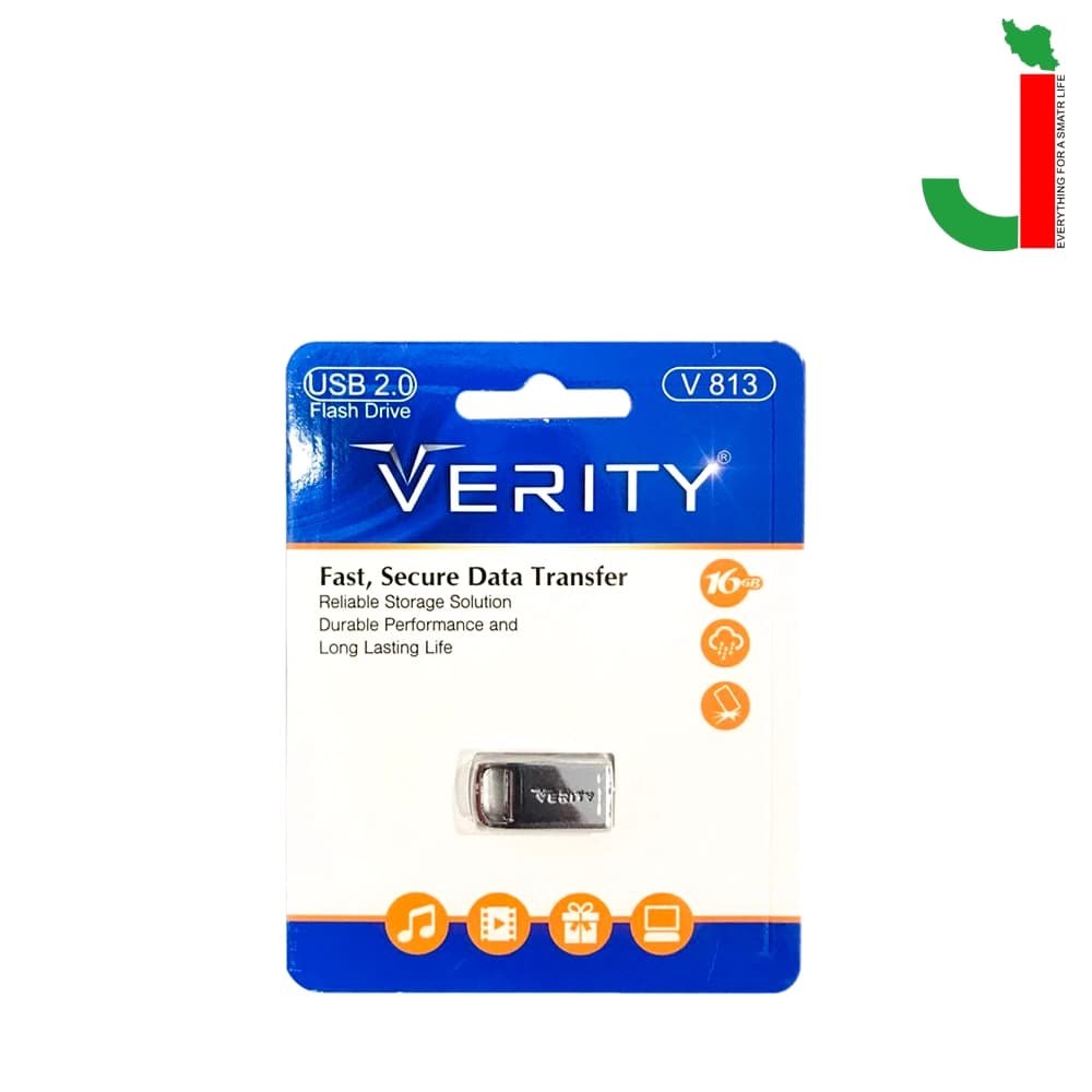 فلش مموری وریتی مدل V813 ظرفیت 16 گیگابایت USB2.0 — تصویر ۲
