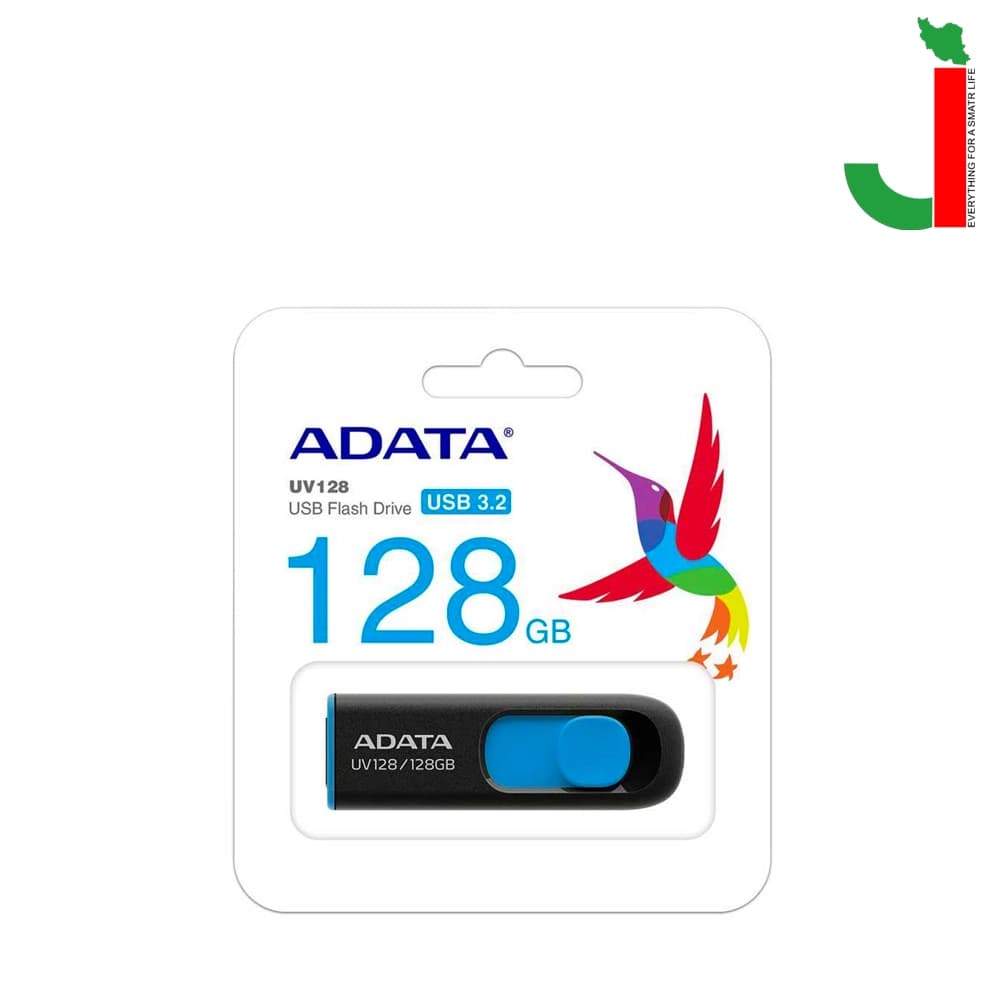 فلش آدیتا مدل UV128 با ظرفیت 128 گیگابایت USB3.2 — تصویر ۲