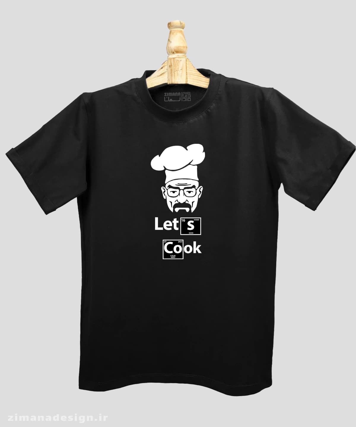 تیشرت مردانه و زنانه مدل بریکینگ بد | Lets Cook — تصویر ۲