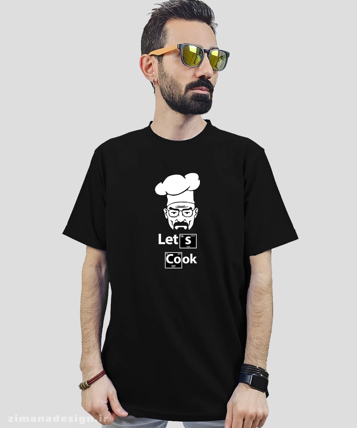تیشرت مردانه و زنانه مدل بریکینگ بد | Lets Cook