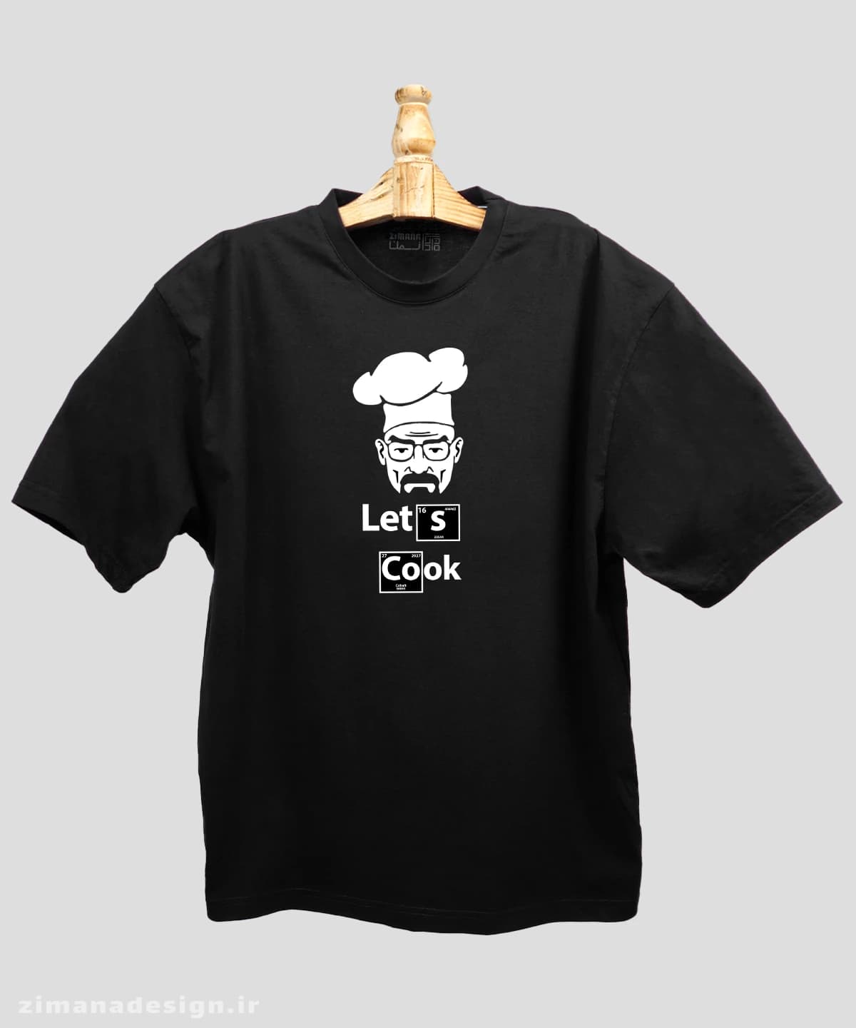 تیشرت لش مردانه و زنانه مدل بریکینگ بد | Lets Cook — تصویر ۲