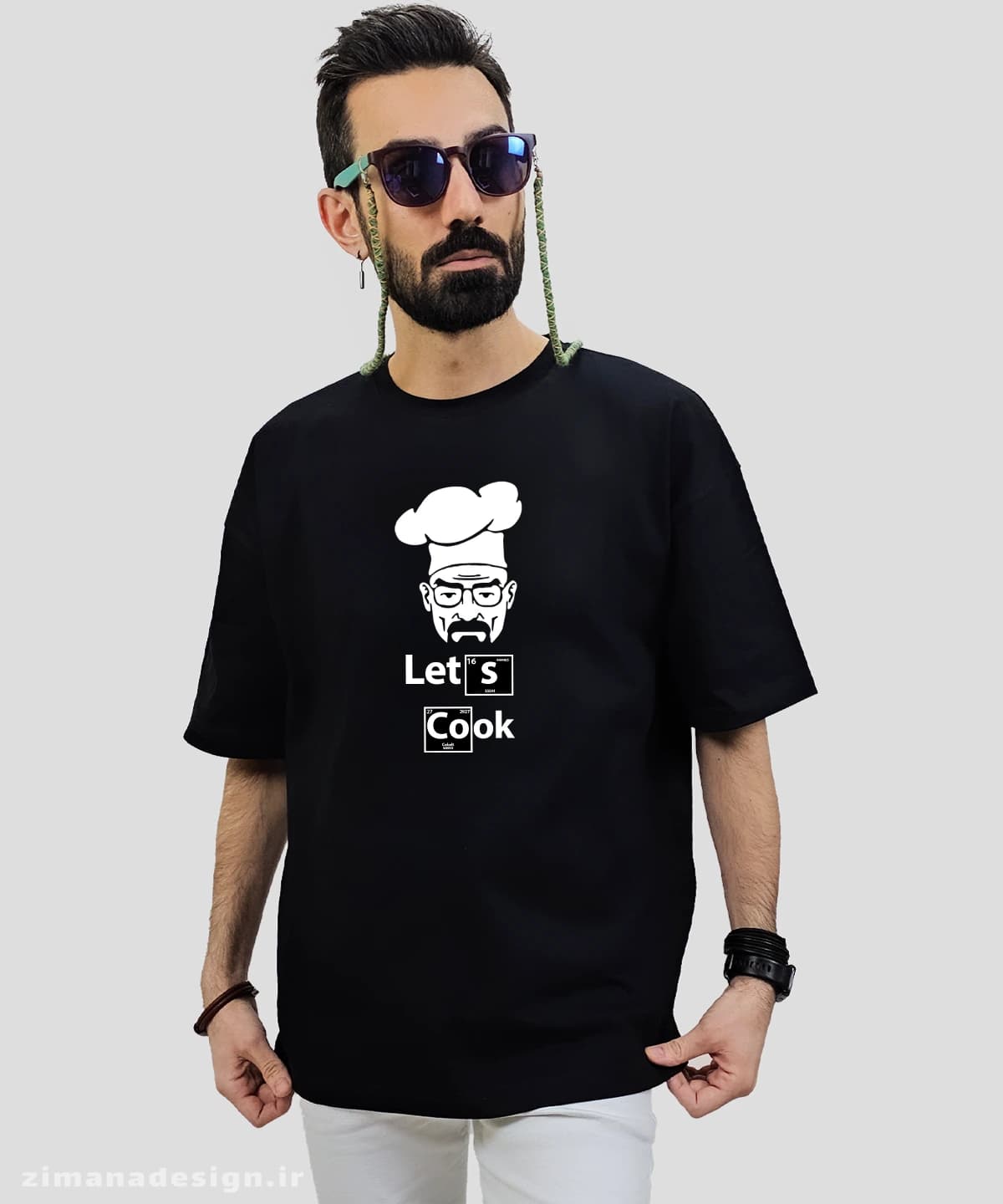 تیشرت لش مردانه و زنانه مدل بریکینگ بد | Lets Cook