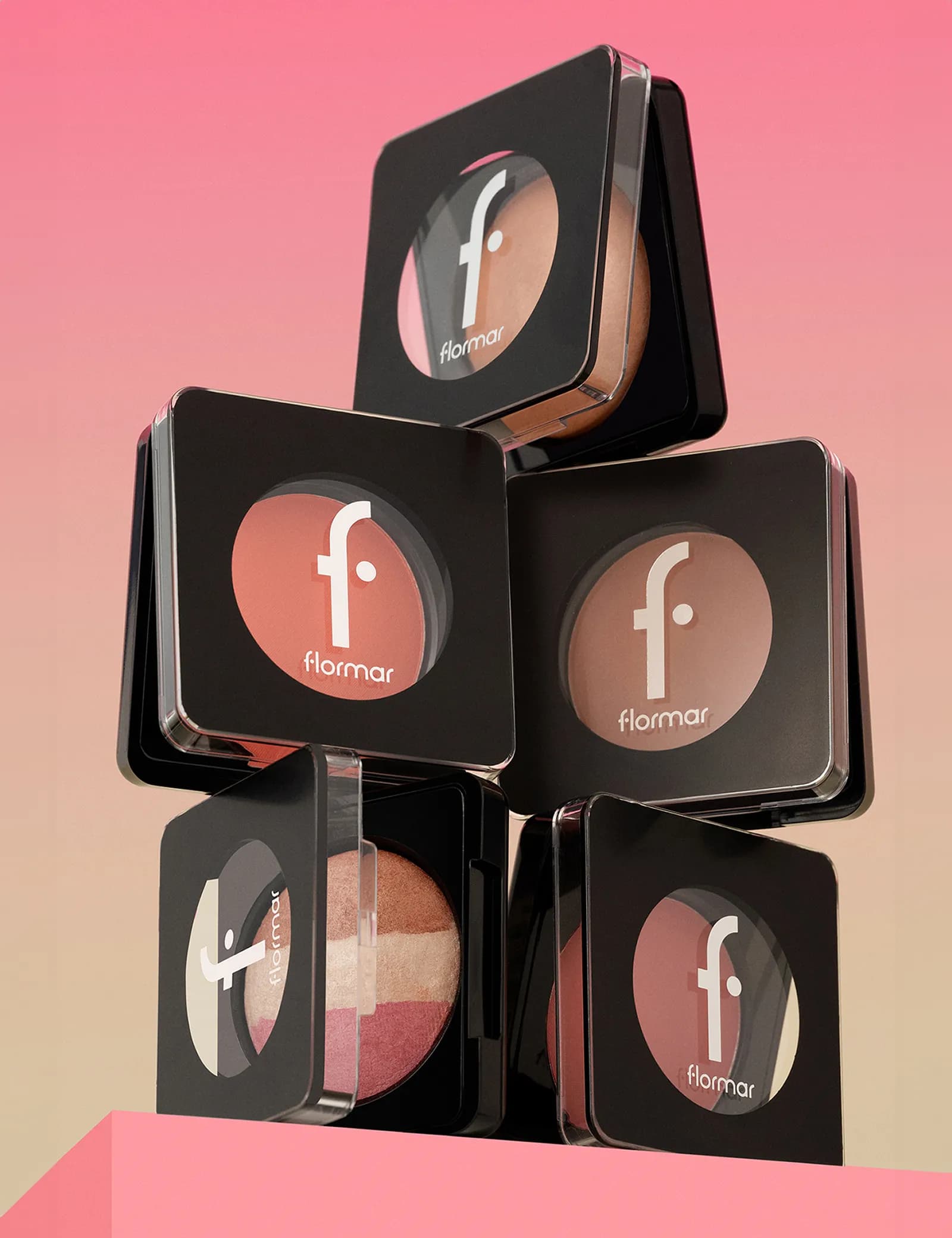 رژگونه پودری فلورمار مدل Baked Blush-On — تصویر ۲
