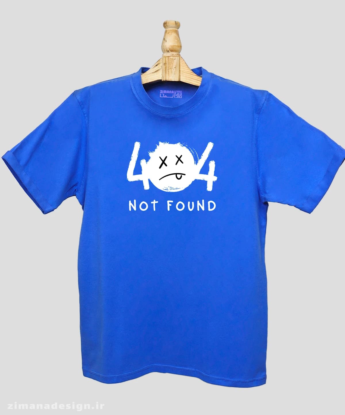 تیشرت مردانه و زنانه طرح ارور Not Found 404 — تصویر ۵
