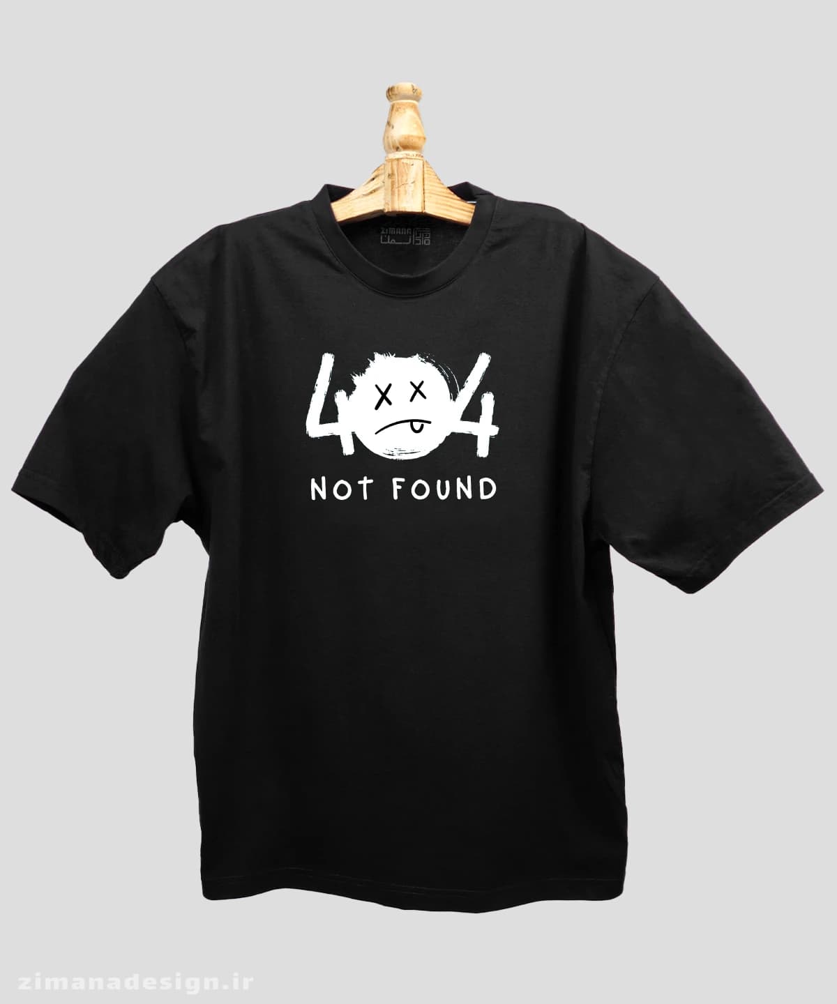 تیشرت لش مردانه و زنانه طرح ارور Not Found 404