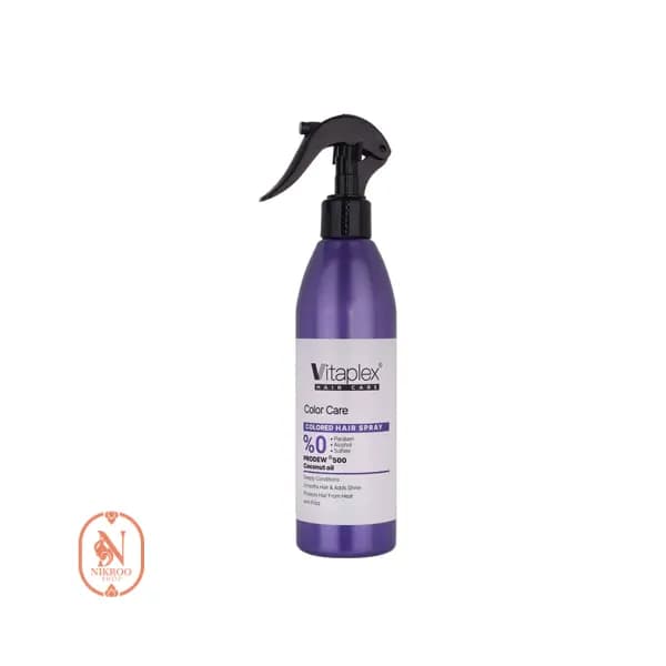 اسپری آبرسان و نرم کننده مو ویتاپلکس مناسب موهای رنگ شده 300ML