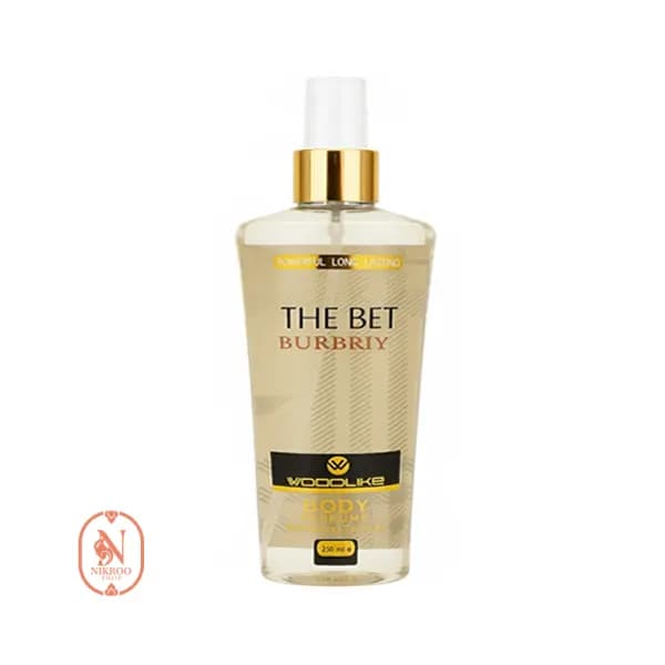 بادی اسپلش زنانه وودلایک مدل THE BET BURBRIY حجم 250 میل
