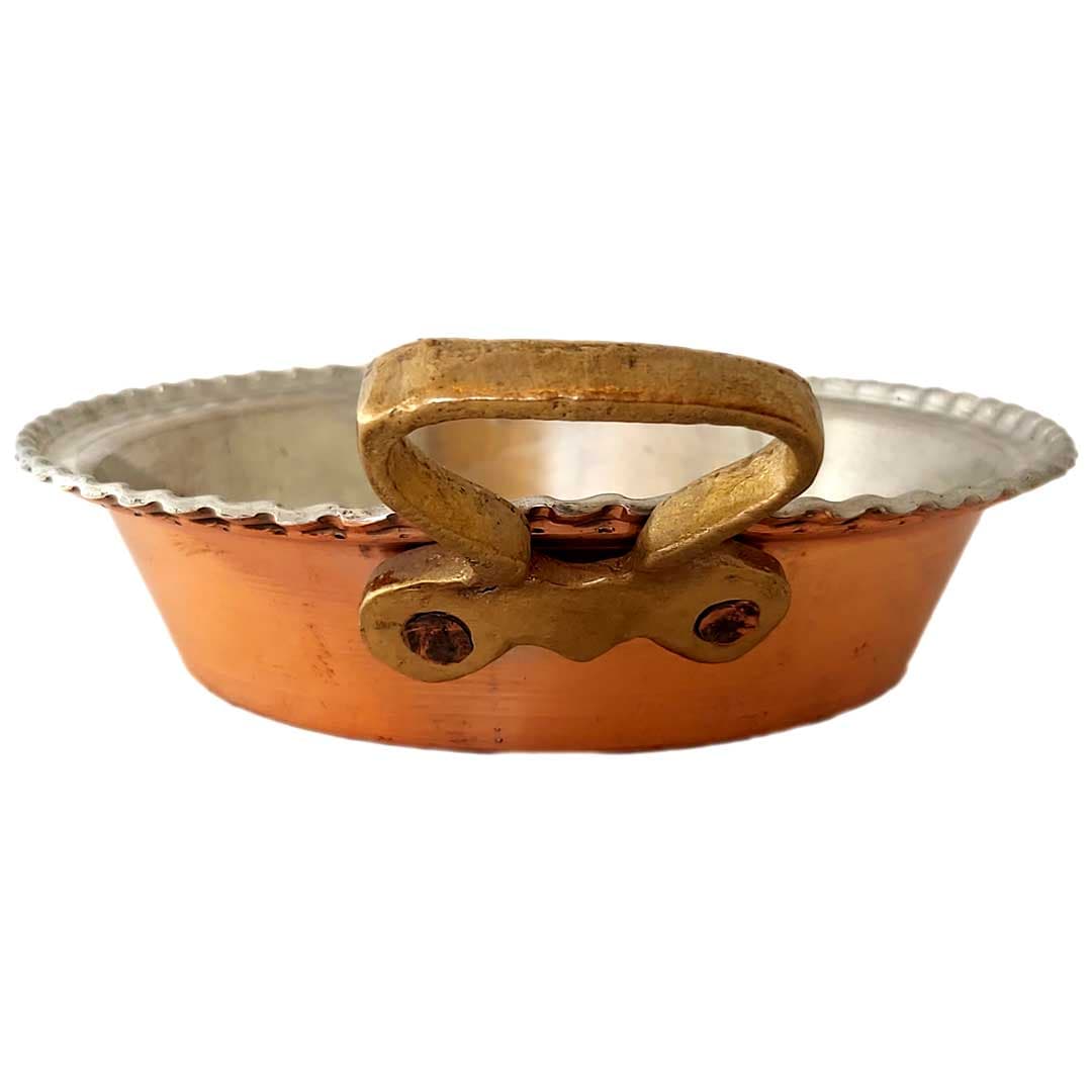 ماهیتابه سیسمونی مسی مدل مانلی 0.5 — تصویر ۴
