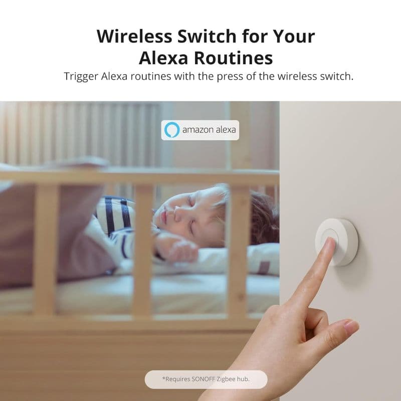 سوئیچ بی‌سیم هوشمند Zigbee مدل SONOFF SNZB-01P — تصویر ۳