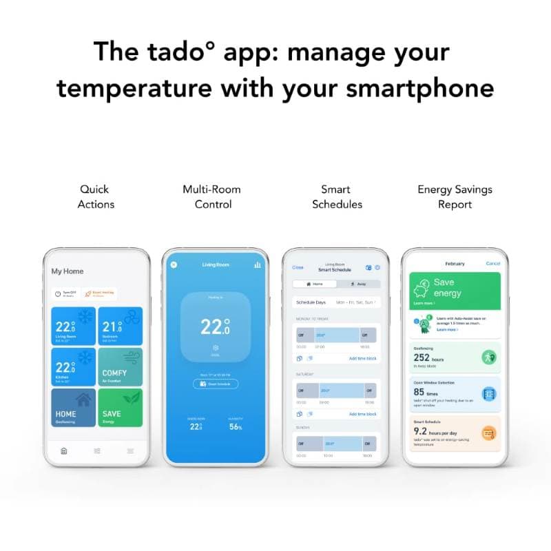 ترموستات هوشمند tado° نسخه ۳+ – کنترل گرمایش هوشمند — تصویر ۴