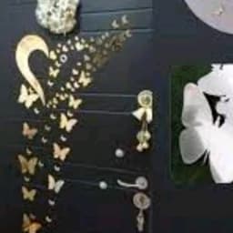 اینه دکوراتیو مدل قلب و پروانه — تصویر ۲
