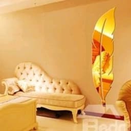 آینه دکوراتیو طرح پر — تصویر ۲