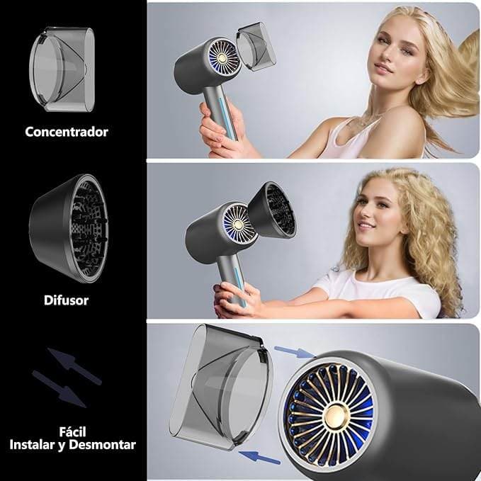 سشوار حرفه‌ای 220 وات HAIR DRYER مدل C1-1600 — تصویر ۲