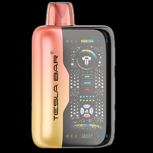 پاد یکبار مصرف تسلا بار هندوانه آدامس بادکنکی 40000 پاف Tesla bar watermelon bubble gum pod