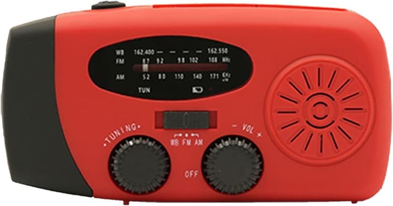 رادیو دستی، رادیو AM/FM، رادیو 2000 میلیآمپر ساعت، رادیو خورشیدی — تصویر ۲