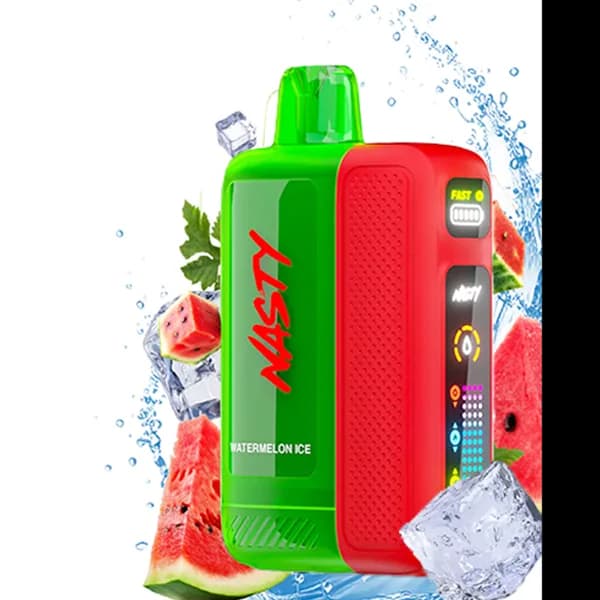 پاد یکبار مصرف نستی هندوانه یخ 50000 پاف Nasty watermelon ice pod