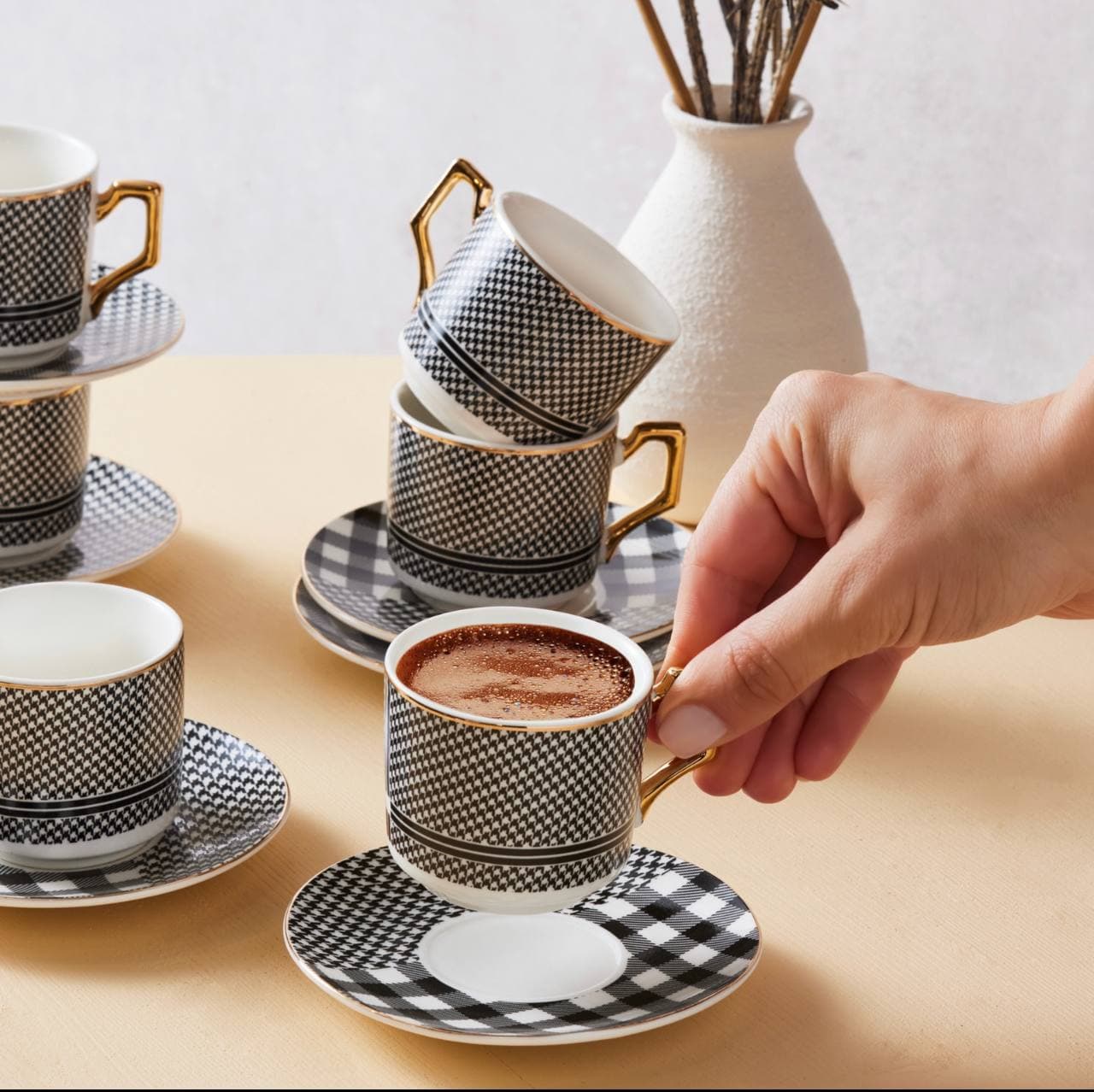 ست قهوه خوری کاراجا مدل Mona — تصویر ۳