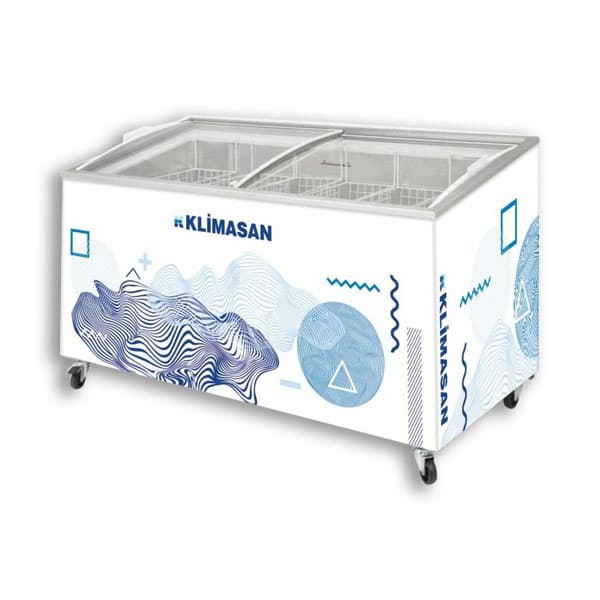 فریزر صندوقی عرض 130 کلیماسان Klimasan مدل D400 DFSG AC