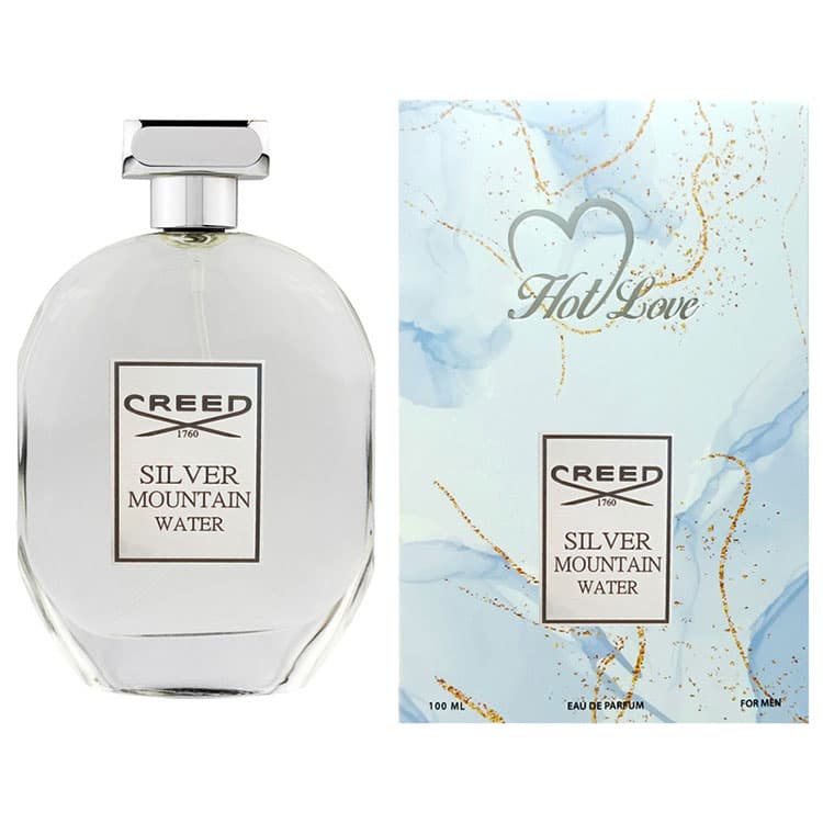 ادو پرفیوم مردانه شرکتی Hot Love CREED Silver Mountain Water حجم 100 میلی لیتر — تصویر ۲
