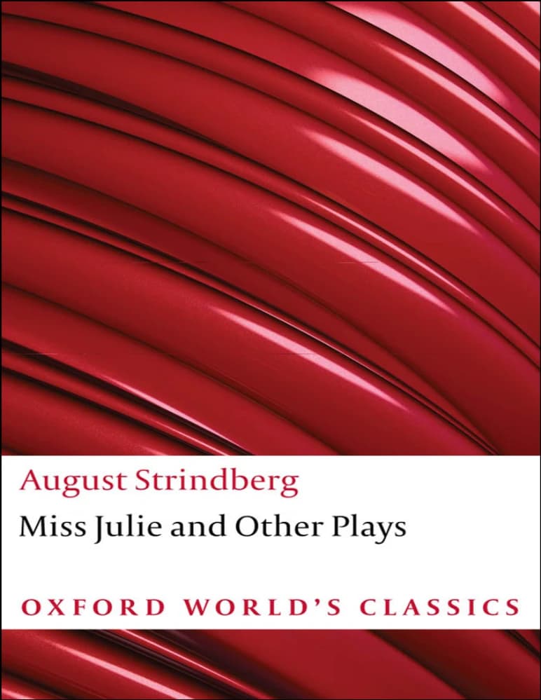 کتاب دوشیزه جولی و نمایشنامه های دیگر (Miss Julie and Other Plays) نسخه انگلیسی PDF | آگوست استریندبرگ