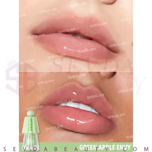 روغن لب آبرسان شیگلم Green Apple حجم 6 میل — تصویر ۲