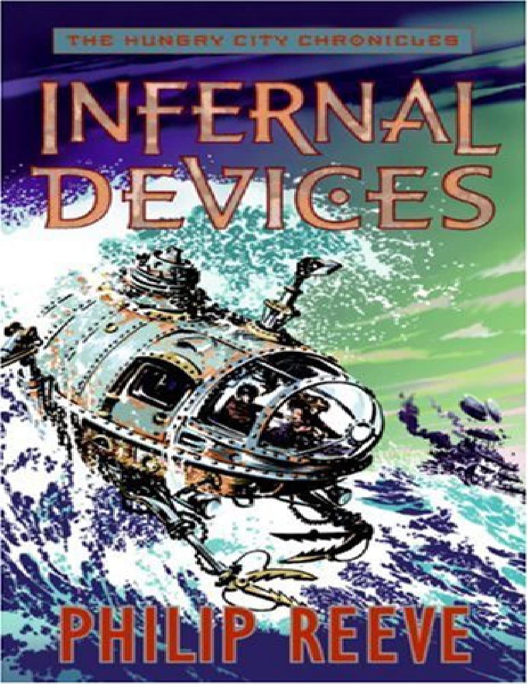 کتاب دستگاه های جهنمی: چهارگانه موتورهای فانی (Infernal Devices Mortal Engines Quartet) نسخه انگلیسی PDF | فیلیپ ریو