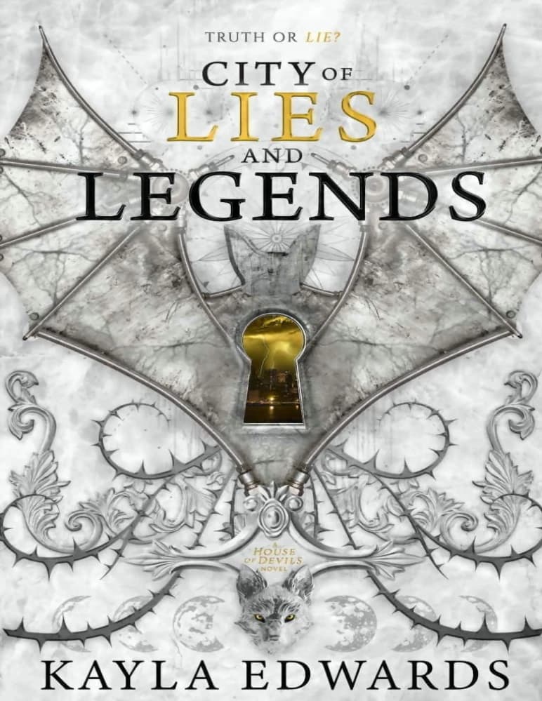 کتاب خانه شیطان:شهر دروغ ها و افسانه ها (City of Lies and Legends) نسخه انگلیسی PDF | کایلا ادواردز