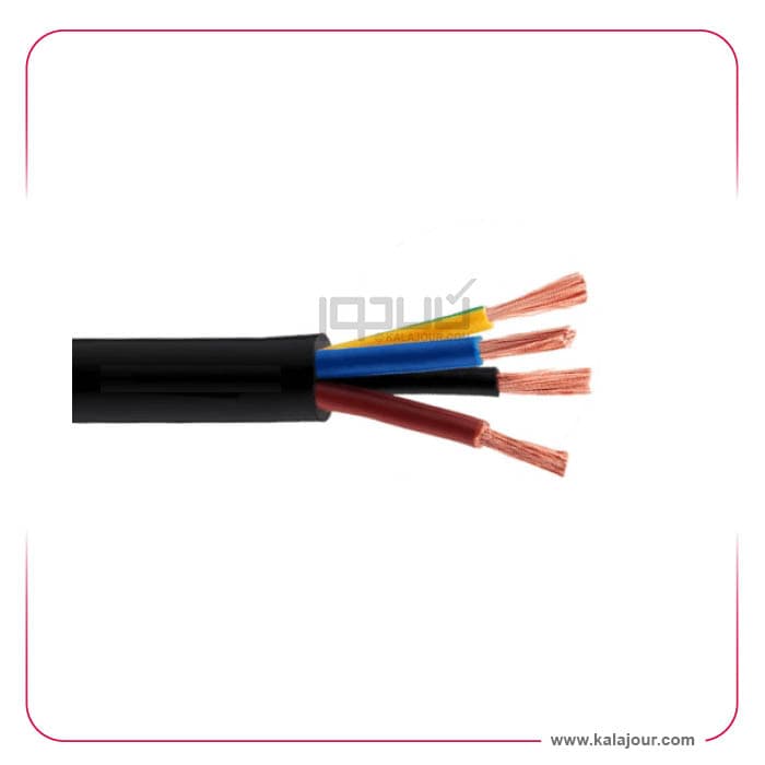 کابل مسی افشان 1/5*4 پارس صنعت — تصویر ۳
