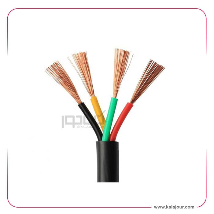 کابل مسی افشان 1/5*4 پارس صنعت