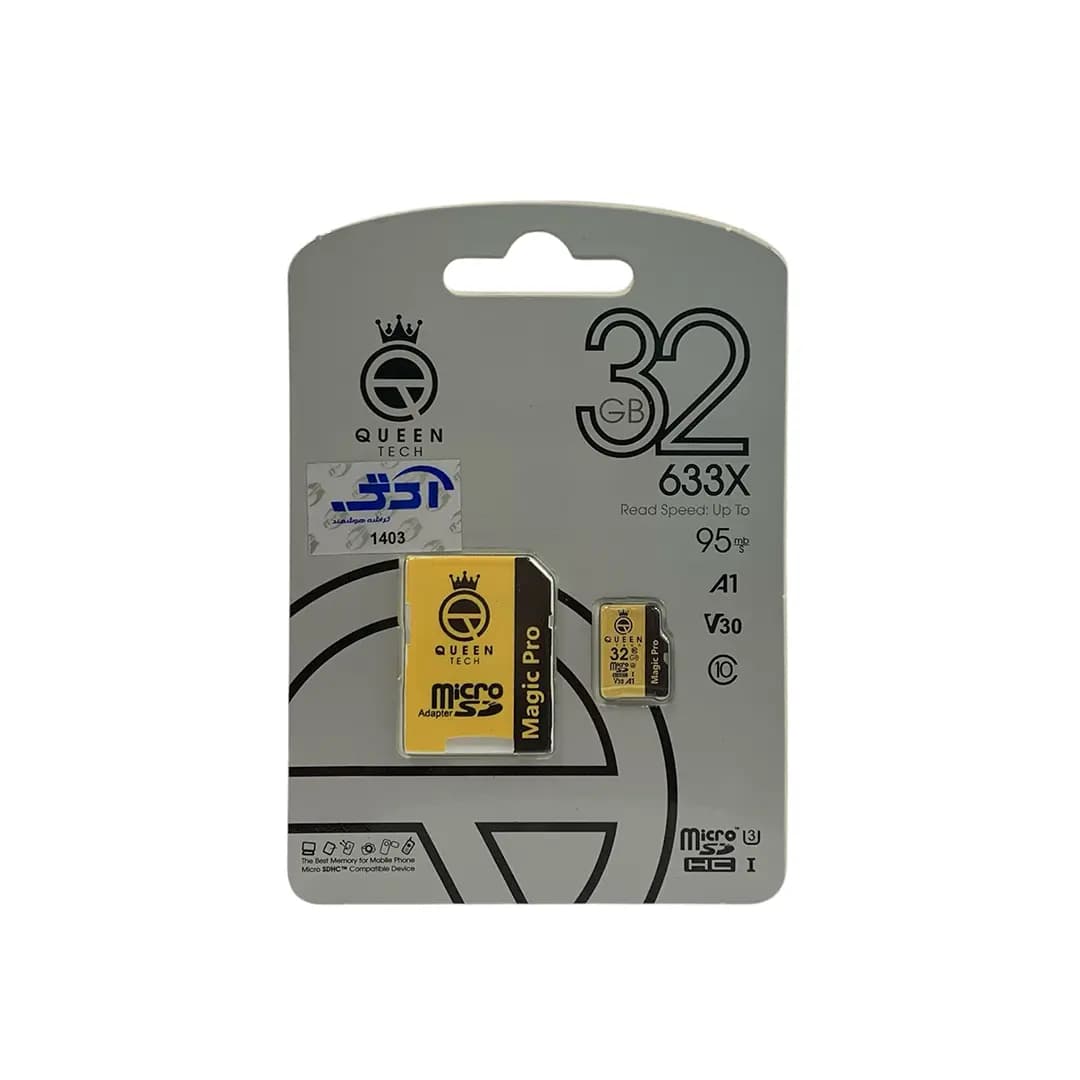 مموری کوئین تک مدل QUEEN 633X 32G باظرفیت 32 گیگابایت — تصویر ۲
