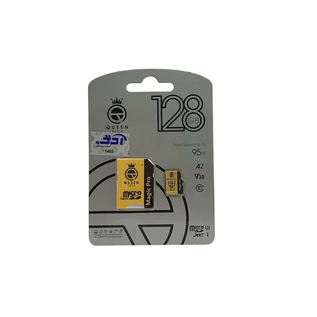 مموری کوئین تک مدل QUEEN 633X 128G باظرفیت 128 گیگابایت — تصویر ۲