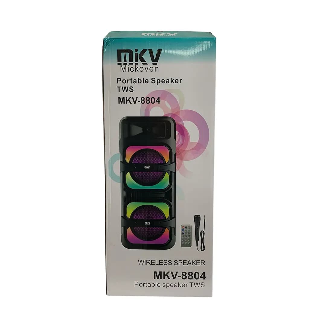 اسپیکر بلوتوثی قابل حمل مدل MKV-8804 SPEAKER — تصویر ۳