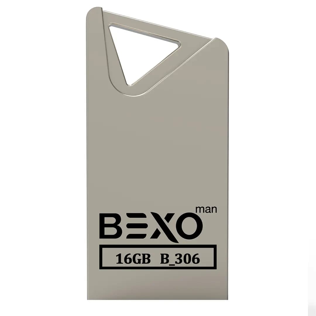 فلش مموری بکسو من مدل B-306 16G BEXO MAN باظرفیت 16 گیگابایت
