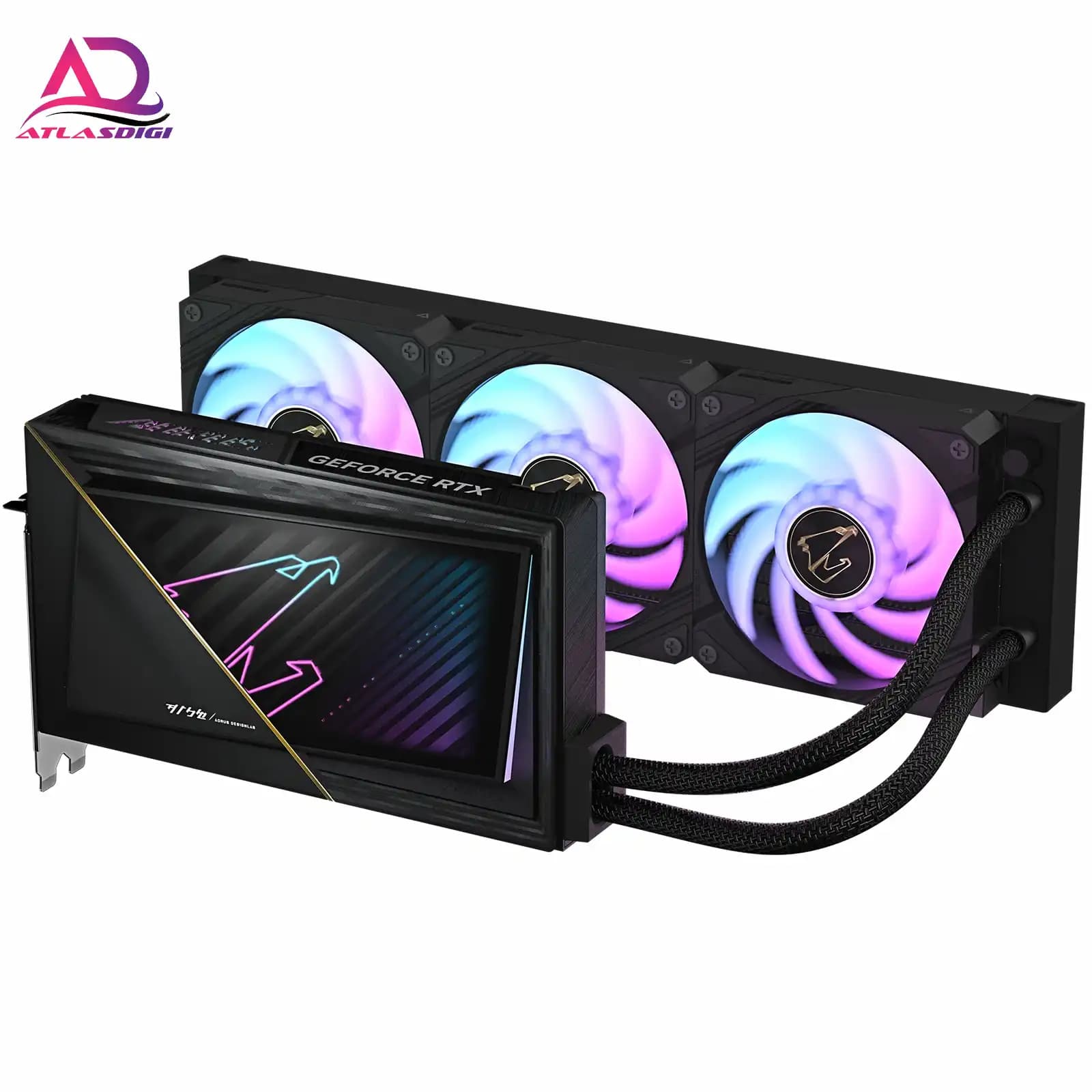 کارت گرافیک گیگابایت مدل AORUS GeForce RTX™ 5090 XTREME WATERFORCE WB 32G — تصویر ۸