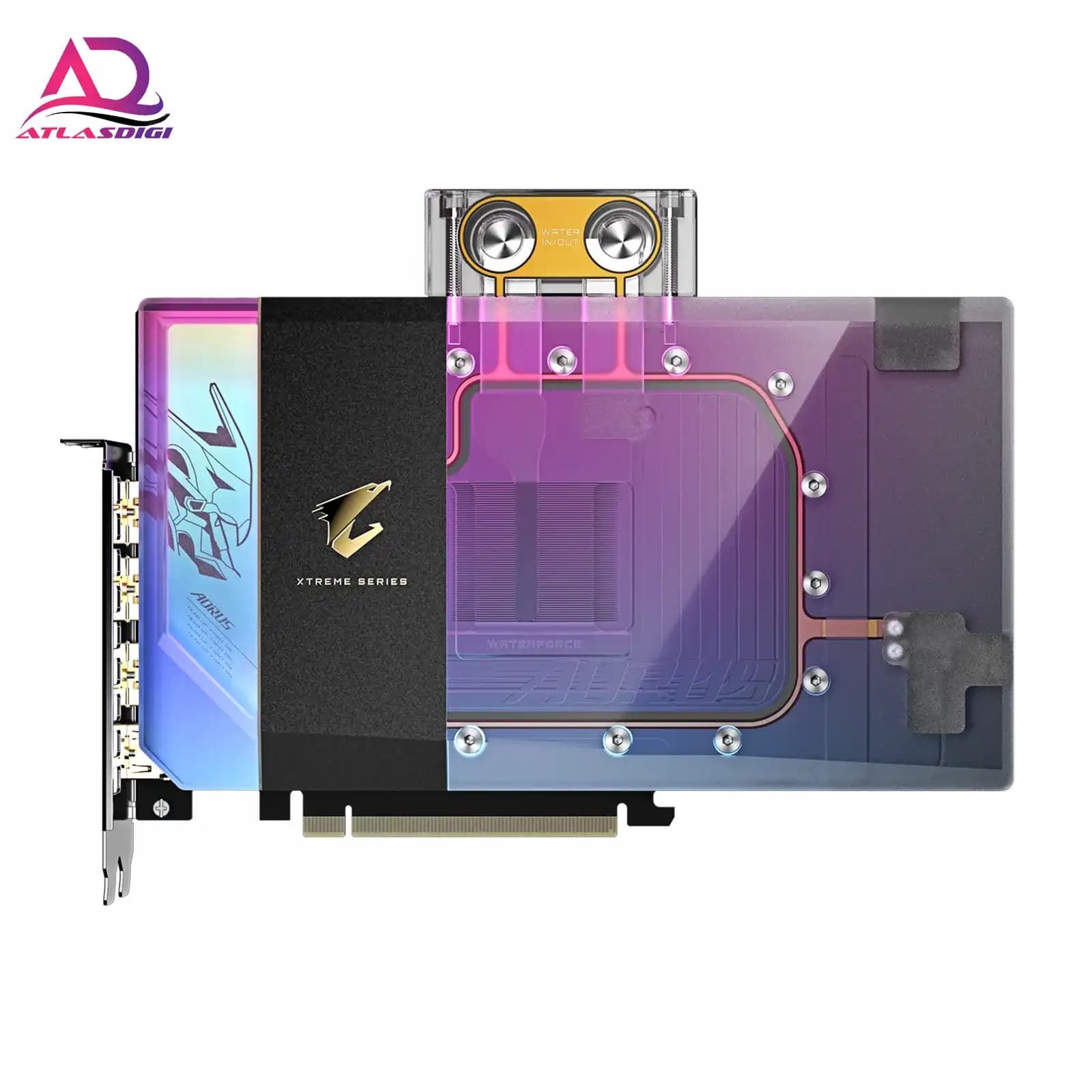 کارت گرافیک گیگابایت مدل AORUS GeForce RTX™ 5090 XTREME WATERFORCE WB 32G — تصویر ۶