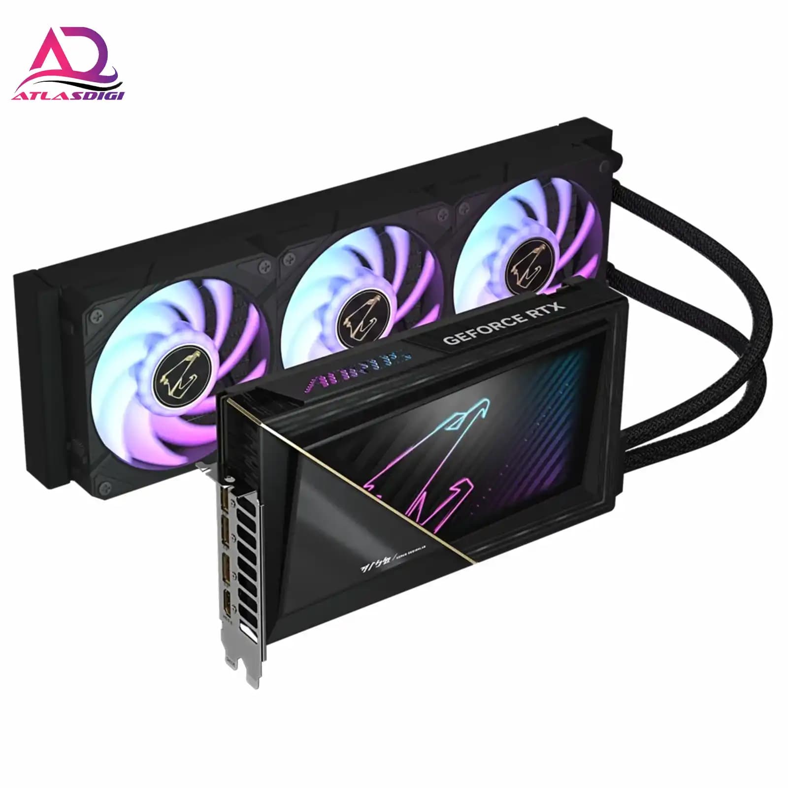 کارت گرافیک گیگابایت مدل AORUS GeForce RTX™ 5090 XTREME WATERFORCE WB 32G — تصویر ۹