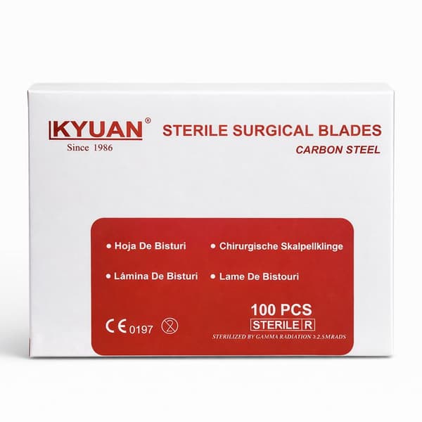 تیغ جراحی کایان KYUAN – بسته 100 عددی