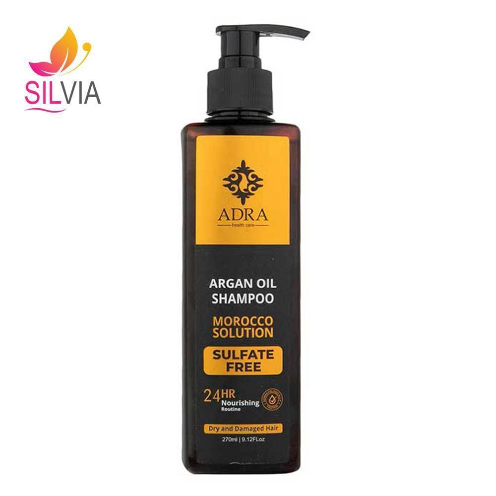شامپو روغن آرگان و کراتین هیدرولیز شده بدون سولفات آدرا 270 میل