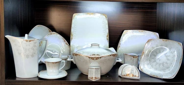 سرویس غذاخوری چینی پردیس قالب پاریس طرح اپتیما