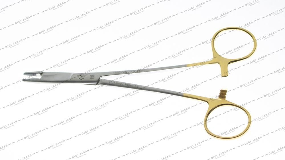 سوزنگیر قیچی J-24-659 surgicon 12/5 cm Tc — تصویر ۲