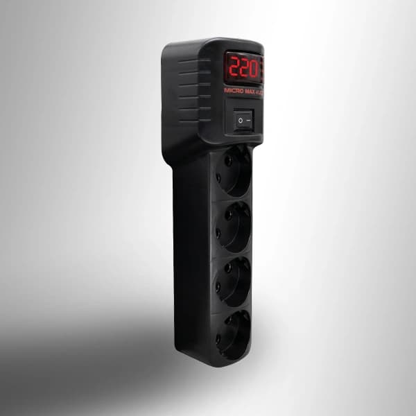 محافظ 4 خروجی مولتی لوازم خانگی دیجیتال 4LD-X 10A