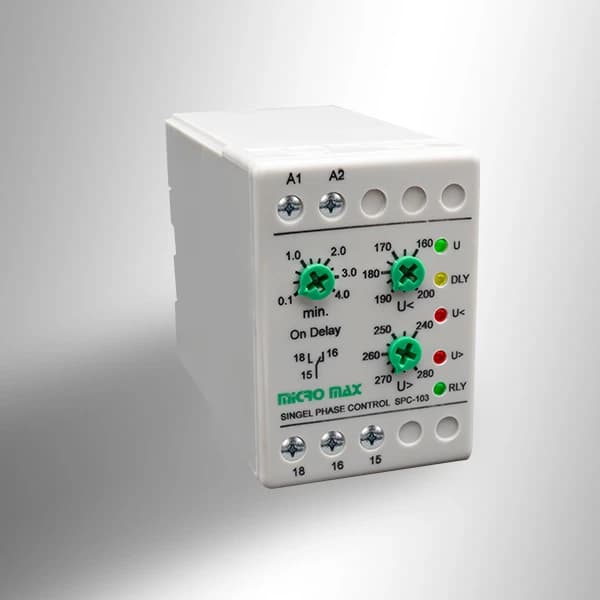 رله کنترل فاز تک فاز میکرو SPC-103