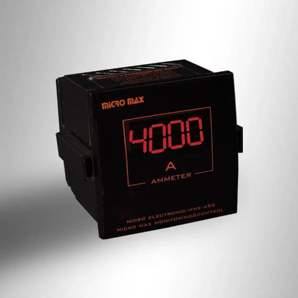 آمپر متر مولتی رنج 96*96 پروسسوری میکرو MMX-A 96*96