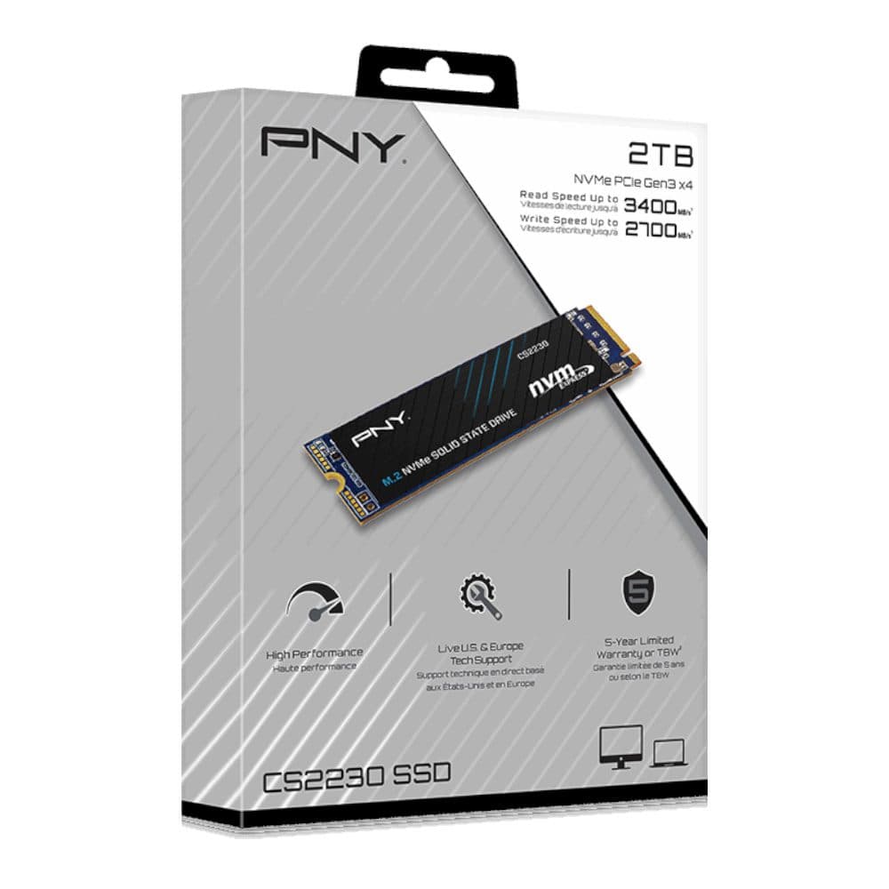 اس اس دی اینترنال پی ان وای M2 2280 NVMe مدل cs2230 ظرفیت 2 ترابایت — تصویر ۲