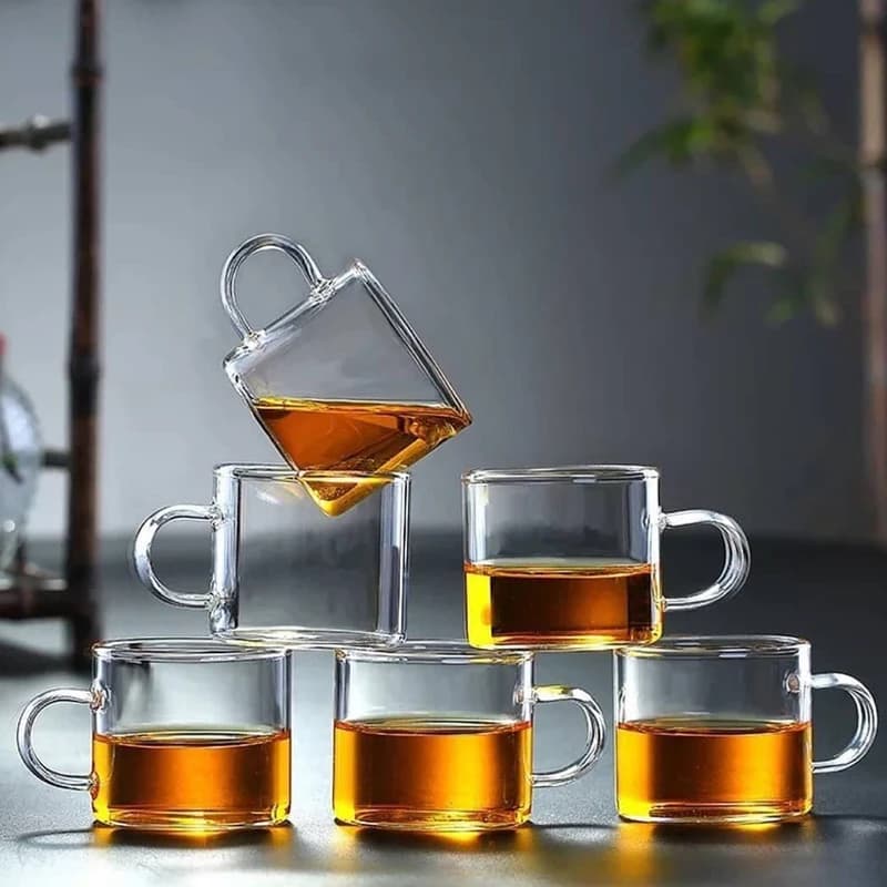 فنجان بلور دلی حجم ۱۳۰ میلی